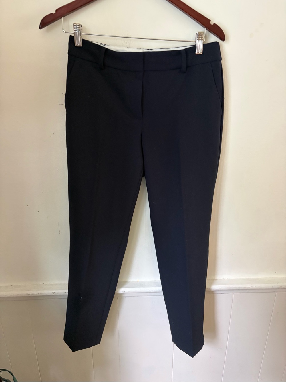 Talbots Black Chatham Ankle Pants Size 4P. Slim fIT, office, career